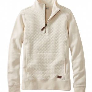 LL Bean Quilted Quarter-Zip
